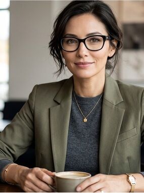 Versace Black Rectangular Women's Eyeglasses
